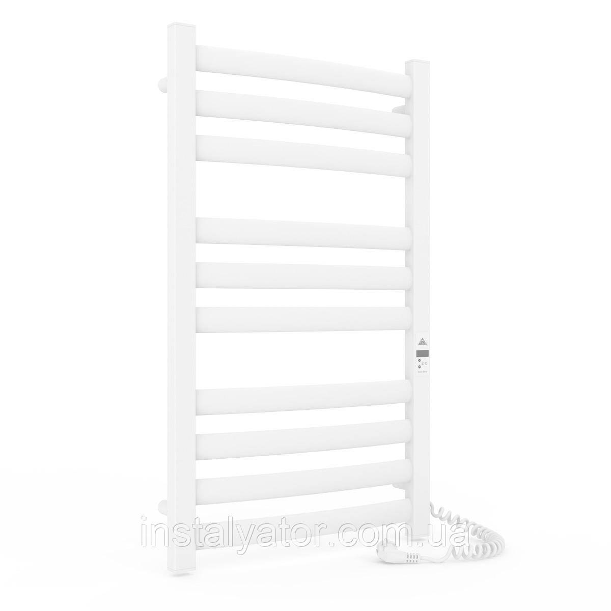 Електрична сушарка для рушників Laris Зебра Атлант Преміум ЧК10 500 х 900 Е (підкл. праворуч), фото 1