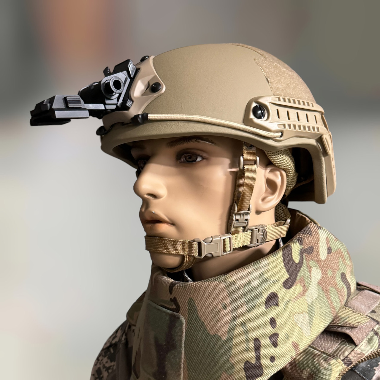 Кріплення для ПНБ Spina Optics типу L4G24 (Wilcox) на шолом, кріплення на каску для ПНБ, фото 1