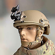 Кріплення для ПНБ Spina Optics типу L4G24 (Wilcox) на шолом, кріплення на каску для ПНБ, фото 10