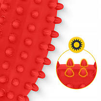 М'яч масажний огірок 4FIZJO Spike Bean 11.5 x 5 см Red (P-5905973400190), фото 4