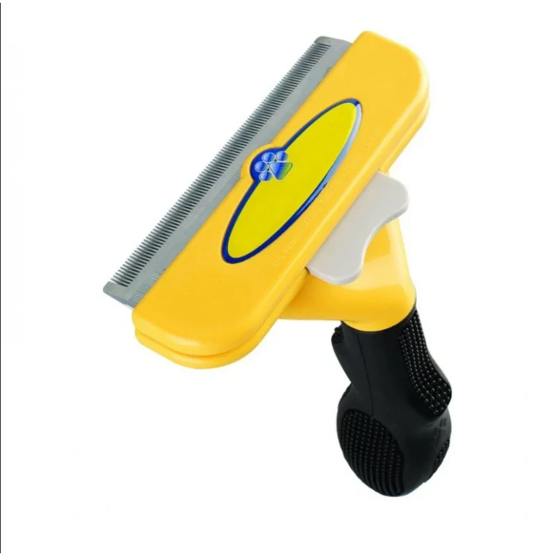 🐾Фурмінатор для собак FURmate великий з кнопкою 10 см, фото 1