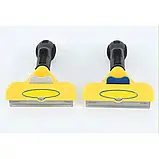 🐾Фурмінатор для собак FURmate великий з кнопкою 10 см, фото 5