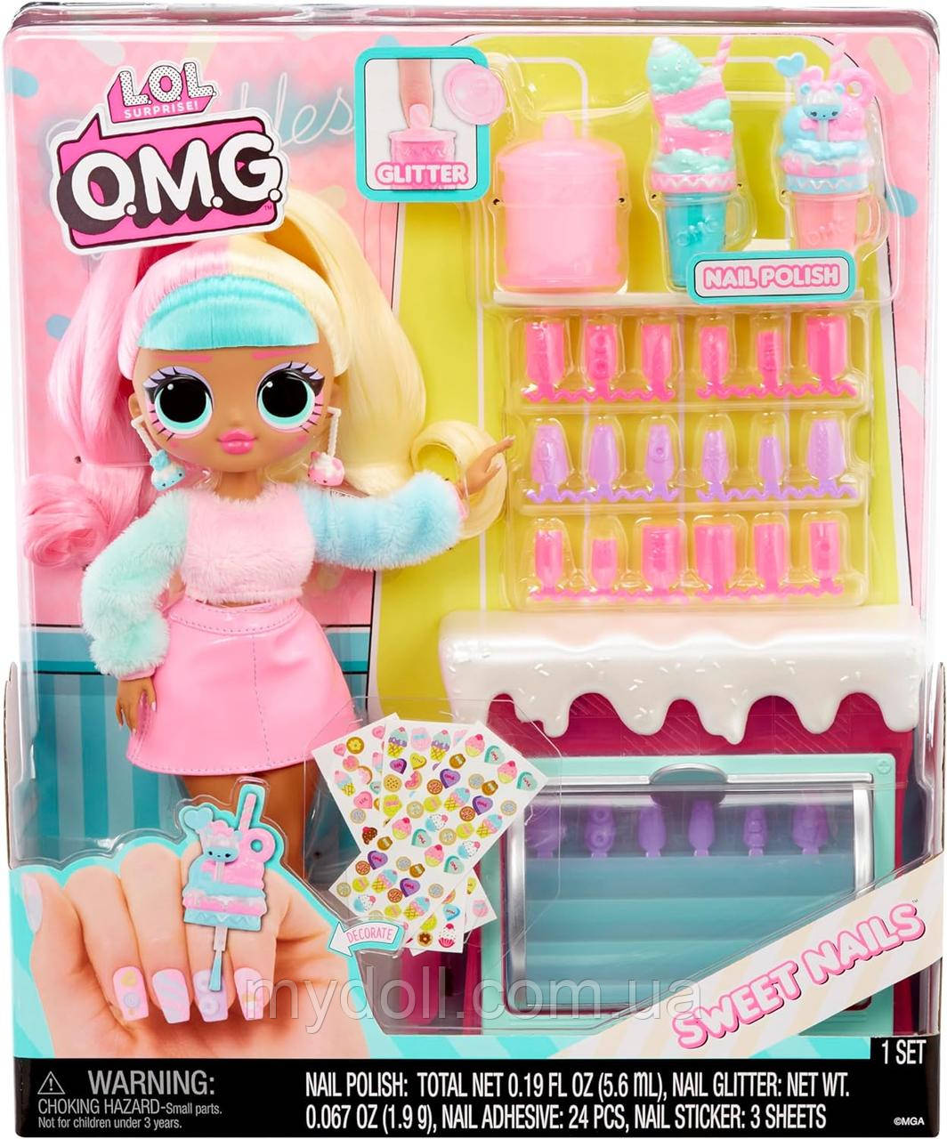 Лялька ЛОЛ ОМГ Цукерка Бон LOL Surprise OMG Sweet Nails Candylicious Sprinkles Shop 503781 MGA Оригінал MyDoll.com.ua, фото 1