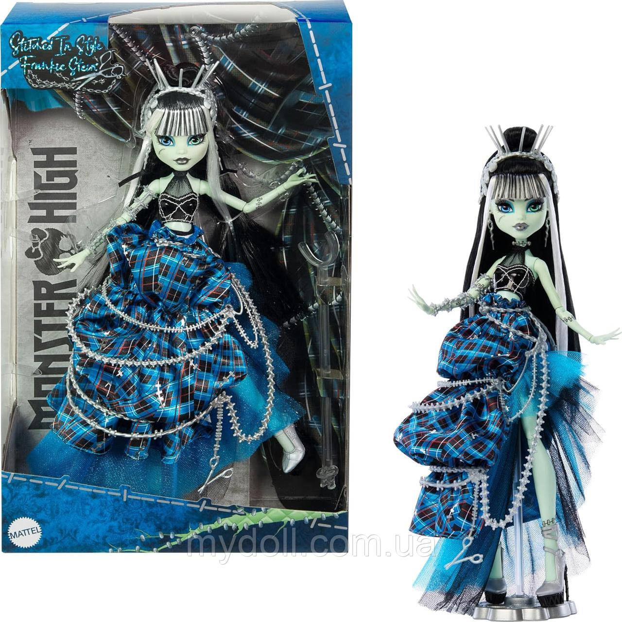 Лялька Монстер Хай Френкі Штейн Колекційна Monster High Frankie Stein Stitched Doll HRL66 Mattel Оригінал