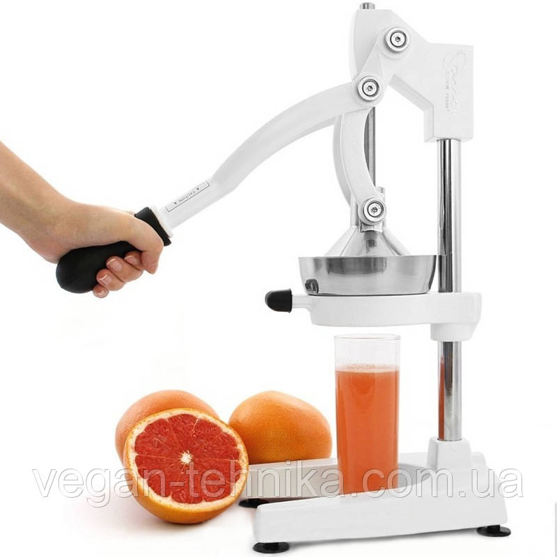 Ручная соковыжималка для цитрусовых Sana Citrus Press White - фото 4 - id-p86302229