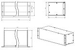 Корпус металевий MiBox Rack 3U, модель MB-3160SP (Ш483(432) Г162 В132) чорний, фото 4