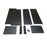 Корпус металевий MiBox Rack 3U, модель MB-3160SP (Ш483(432) Г162 В132) чорний, фото 3