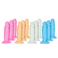 Набір фаллоімітаторів ADDICTION Silly Willy Glow in the Dark 12 шт.