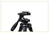 Професійний штатив для фотоапарата, смартфона та екшн камер Yunteng VCT-618 від 49 до 158 см, фото 5
