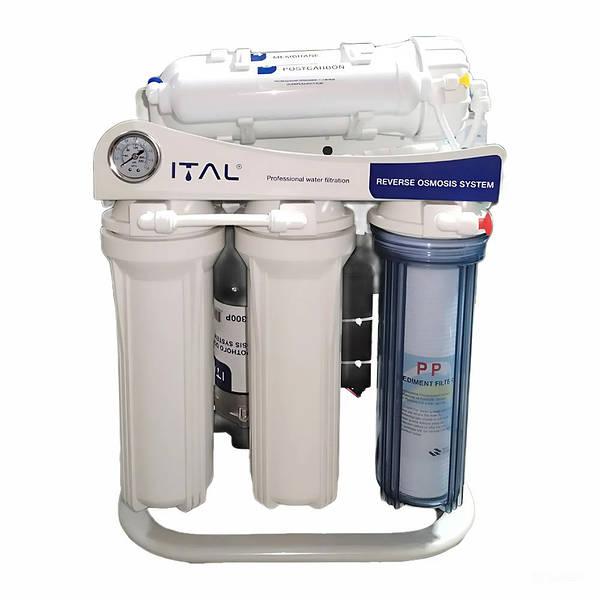 Осмос ITAL 5-300P (5 ступенів + помпа, мембрана 300 галон) (IT-RO5-300P) {1}, фото 1