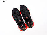 Кросівки чоловічі чорні з жовтогарячою підошвою текстильні 41 Reebok Zig Kinetica, фото 5