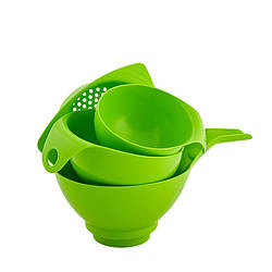 Лійка 4шт (оливковий) А168064-19 Воронка Алеана