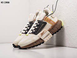Кросівки чоловічі бежеві текстиль 44 Reebok Zig Kinetica Edge