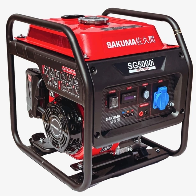 Генератор інверторний SAKUMA SG5000i (3.5-4.0 кВт.)