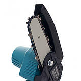 Міні акумуляторна пила 4" (320 об/хв) з 2 акумуляторами Li-ion 21 В/2 Ач Kraft & Dele KD10645, фото 9