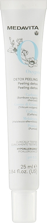 Пілінг детокс з активним киснем Medavita OXYGEN Detox Peeling