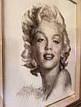 Картина вишита хрестиком Мерилін Монро, фото 3
