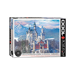 Пазл Eurographics Нойшванштайн взимку 1000 елементів