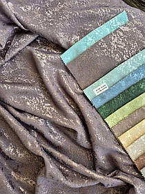 Штора мрамор софт бронзовий