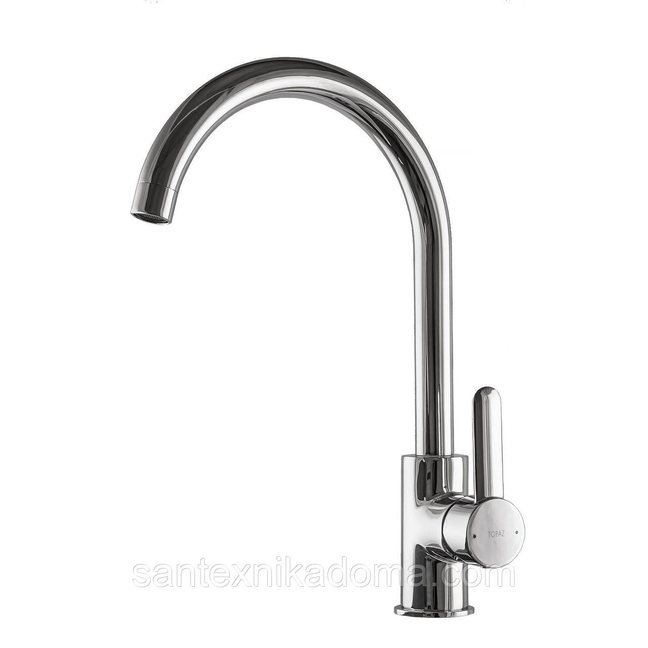 Змішувач на кухню TOPAZ CORSICA TC 8809-H48 латунь