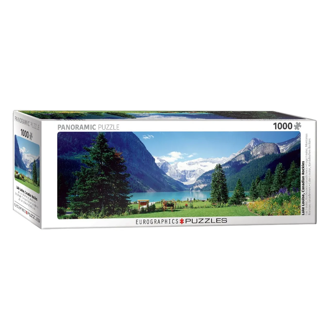 Пазл Eurographics Озеро Луїза, Канадські Скелясті гори, 1000 елементів панорамний (6010-1456), фото 1