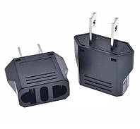 Адаптер TypeC-TypeA. Переходник с евро на плоскую вилку 1штука