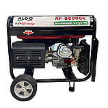 Генератор бензиновий ALDO AP-8000GE (7.5-8.0 кВт, електростартер), фото 2