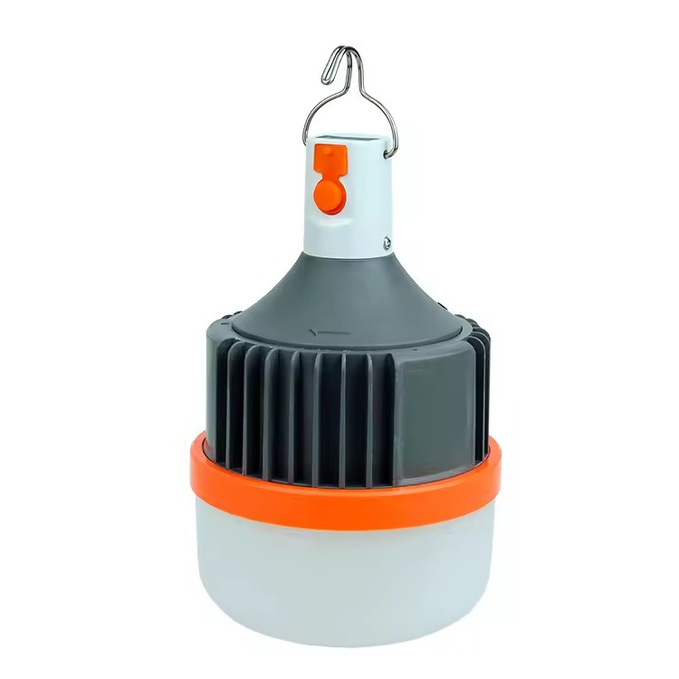 Ліхтар-лампа кемпінгова RIAS S-1015 розкладна акумуляторна 2x18650 20W White-Black (7_00808), фото 1