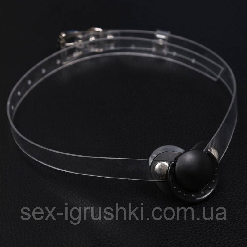 Pacifier Shape Gag Black