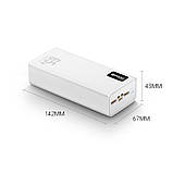 Зовнішній акумулятор для ноутбука PSOOO PS-M16 30000 mAh 65W, фото 4