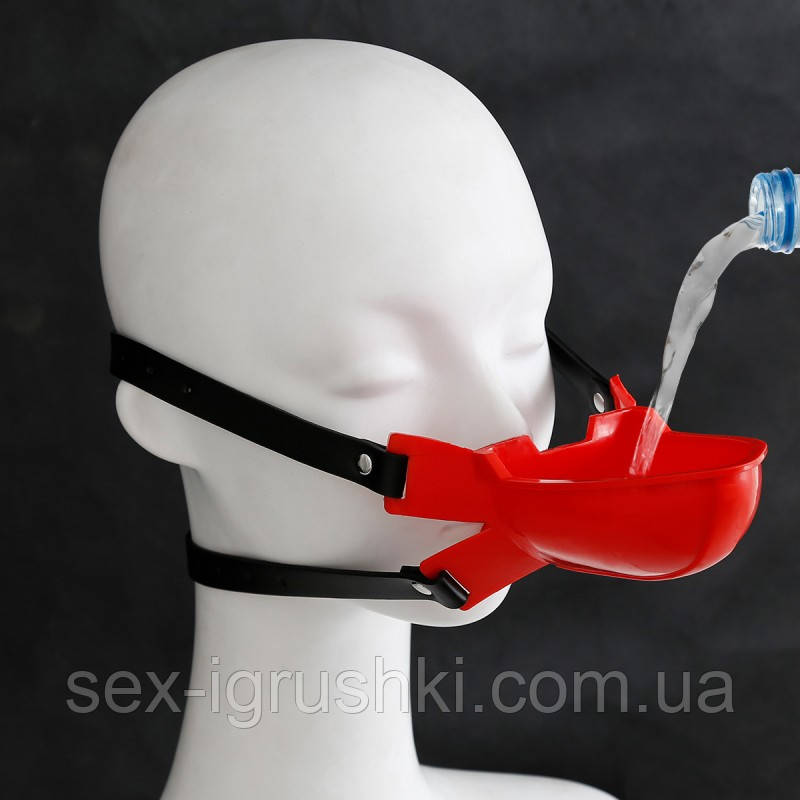 Forced Irrigation Mouth Plug Red, Червоний