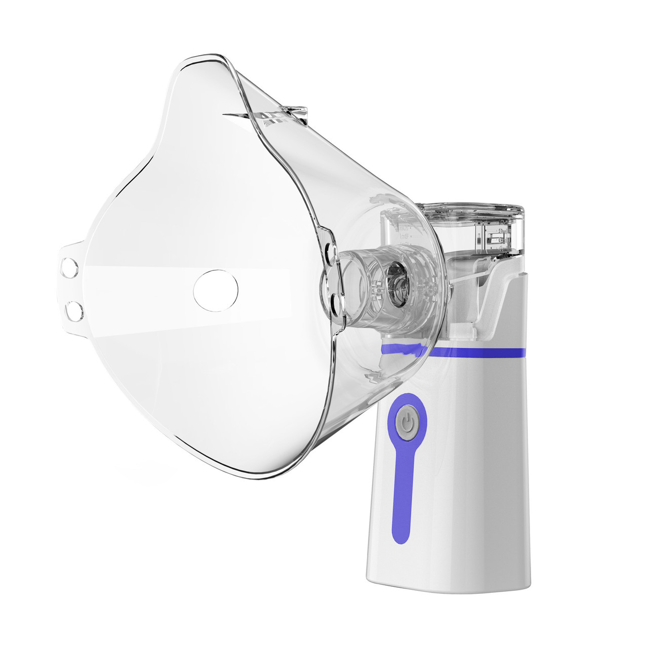 Портативний ультразвуковий небулайзер (інгалятор) для дітей та дорослих NMesh YM-252 White/Bue (9084), фото 1