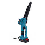 Міні акумуляторна пила 8" (500 об/хв) з 2 акумуляторами Li-ion 21 В/2 Ач Kraft & Dele KD10647, фото 5