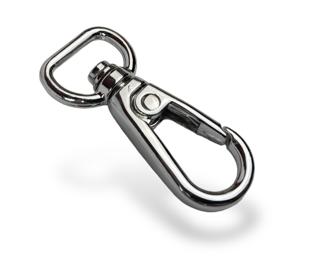 Карабін металевий СК-65155 13мм колір Нікель, фото 1