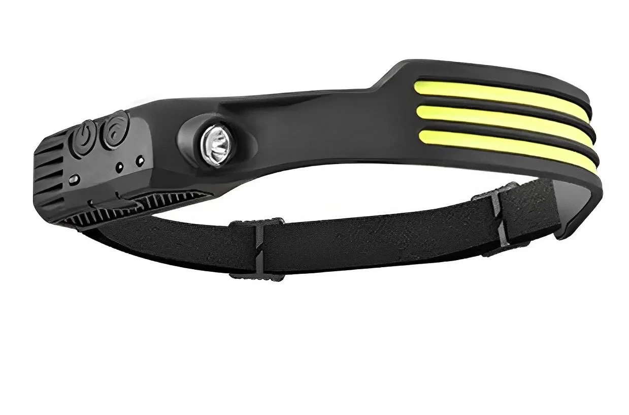 Налобний ліхтарик X-Balog BL-W689 LM+3COB (біле+жовте+червоне світло) акумуляторний Type-C (7_00714), фото 1