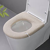 Чохол для сидіння унітаза MVM MY HOME Бежевий (BA-28 BEIGE)