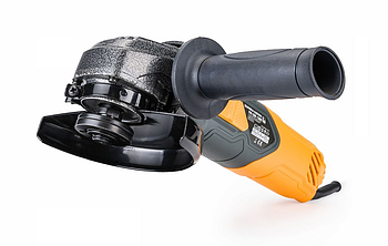 Кутова шліфувальна машина 1200Вт, 12 000об/хв, 125мм, 16мм Powermat PM0661 турбінка болгарка