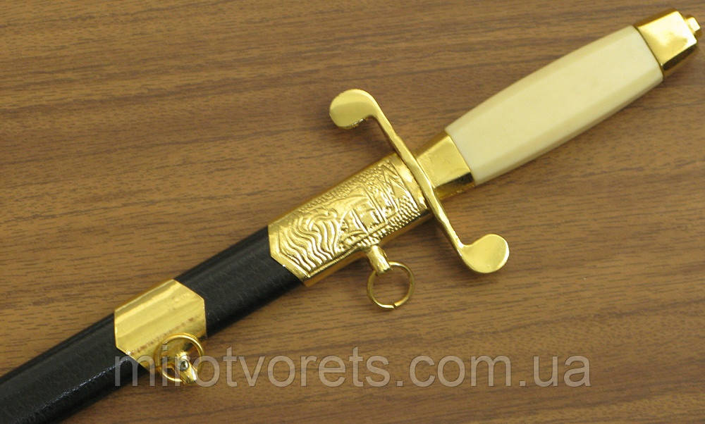 Морський кортик ВМФ, "позолота", сувенірний, фото 1