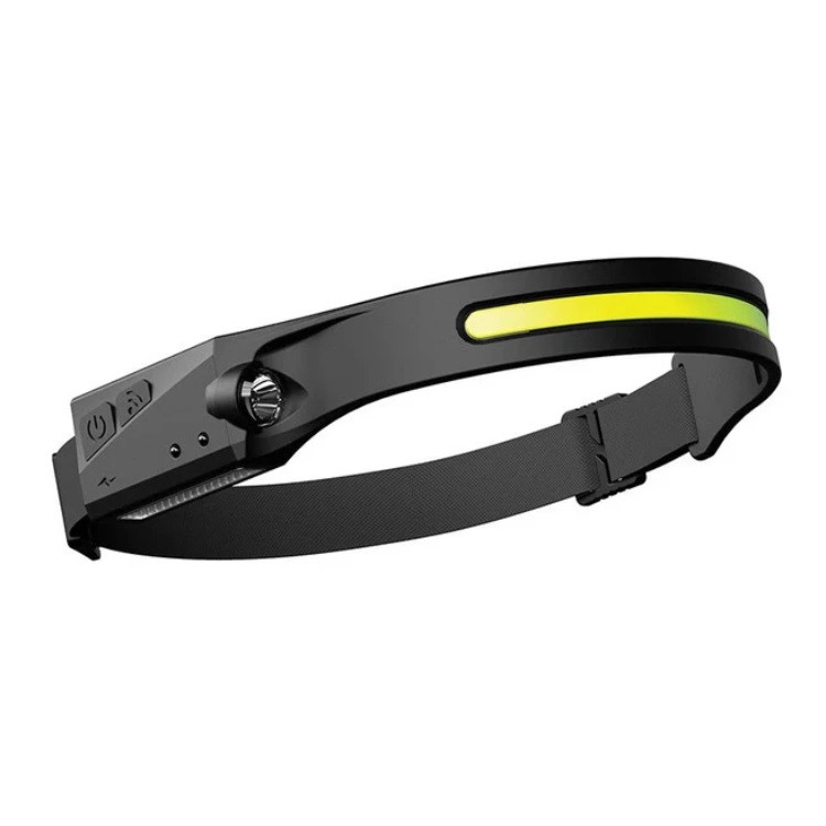 Налобний ліхтарик RIAS G28-LM+COB (біле+червоне світло) акумуляторний Type-C (7_00811), фото 1