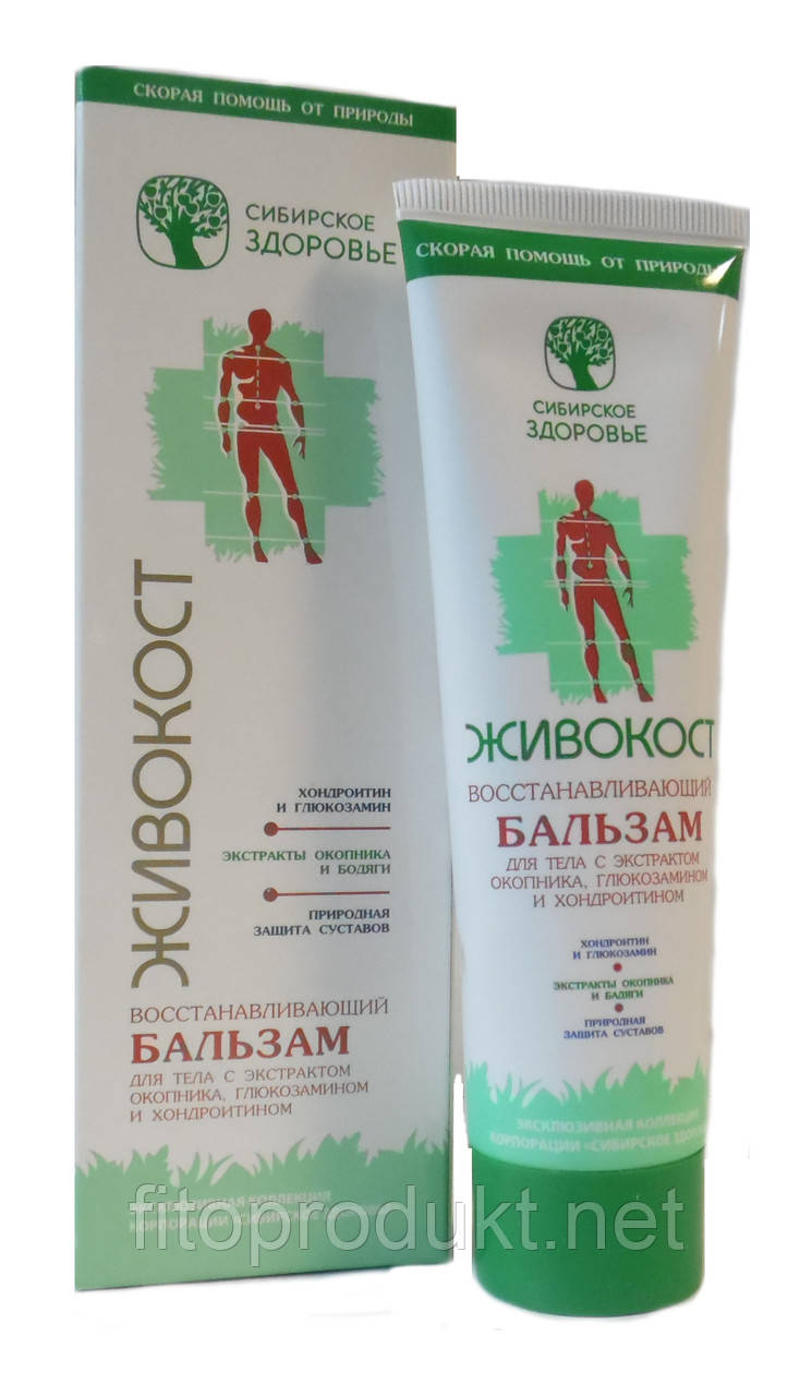 ЖИВОКОСТ відновлювальний бальзам для кісток і суглобів 100 мл