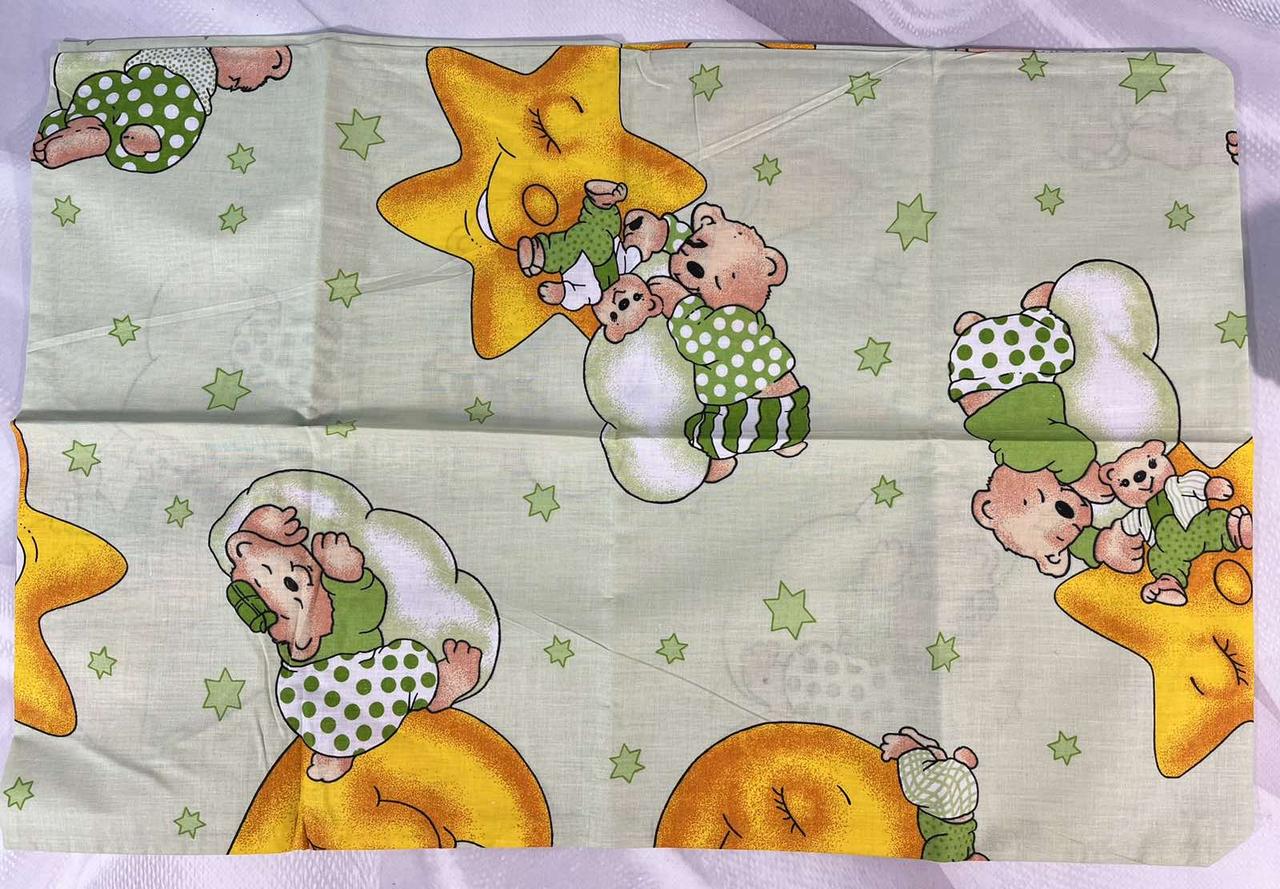 Наволочка на подушку дитяча бязь голд Розмір 60*40