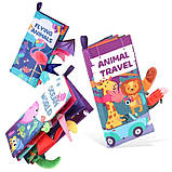 Іграшка Монтесорі для малюків, розвиваюча мʼяка сенсорна іграшка для маленьких дітей, колір уточнюйте, фото 3