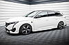 Пороги Peugeot 308 GT (2021+) тюнінг обвіс леза спідниця елерон, фото 2