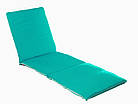 Матрац для лежака TRIO бірюзовий, фото 3