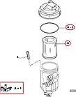 Паливний фільтр на Fiat Ducato 244, Peugeot Boxer, Citroen Jumper (2005-2006), 71773193, 77365902, 71771465, фото 4