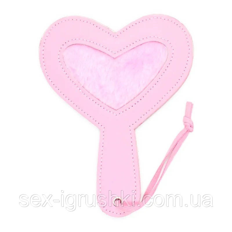 Шльопанка з рукояткою Mini Heart Paddle Pink, Рожевий