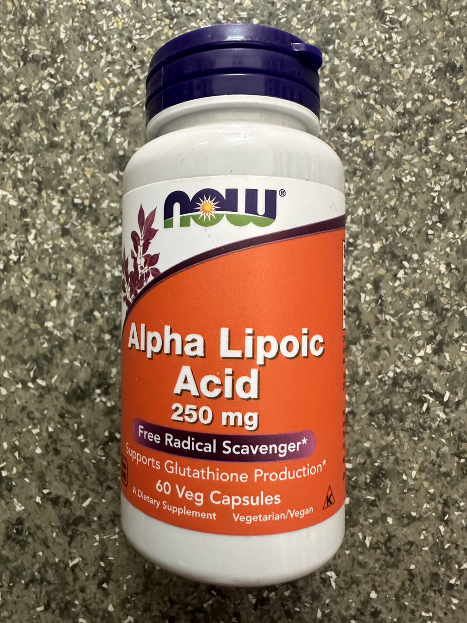 Альфа ліпоєва кислота Now Foods Alpha Lipoic Acid 250 mg Caps 60
