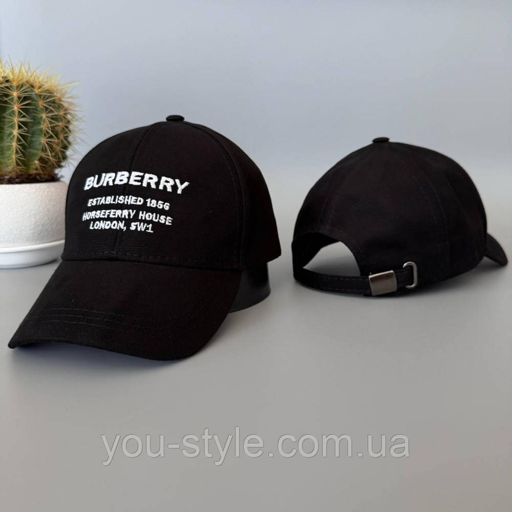 Кепка Burberry чорна