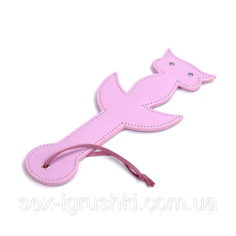 A generation of leather manufacturers selling adult cat face skin diamond taste couple fun wood shoot shoot, Рожевий