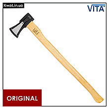 Сокира Колун ВОЛЯ Український кований сталевий з рукояткою Вага 2,0 кг Сокирище сухий ясен 80 см